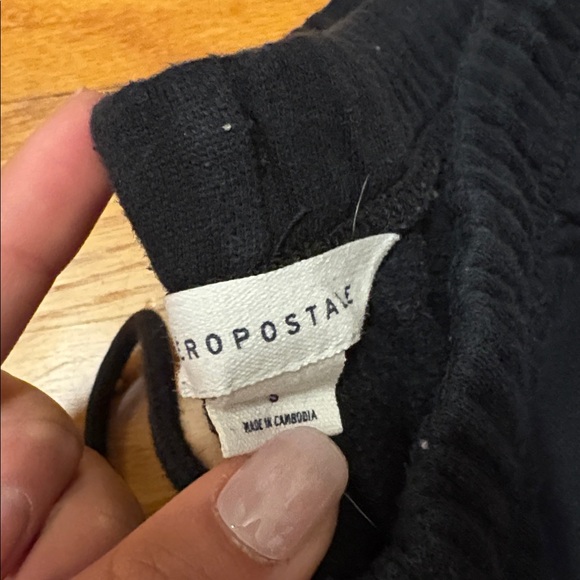 Aeropostale Kids Joggers - Charcoal and Black - Picture 2 of 2